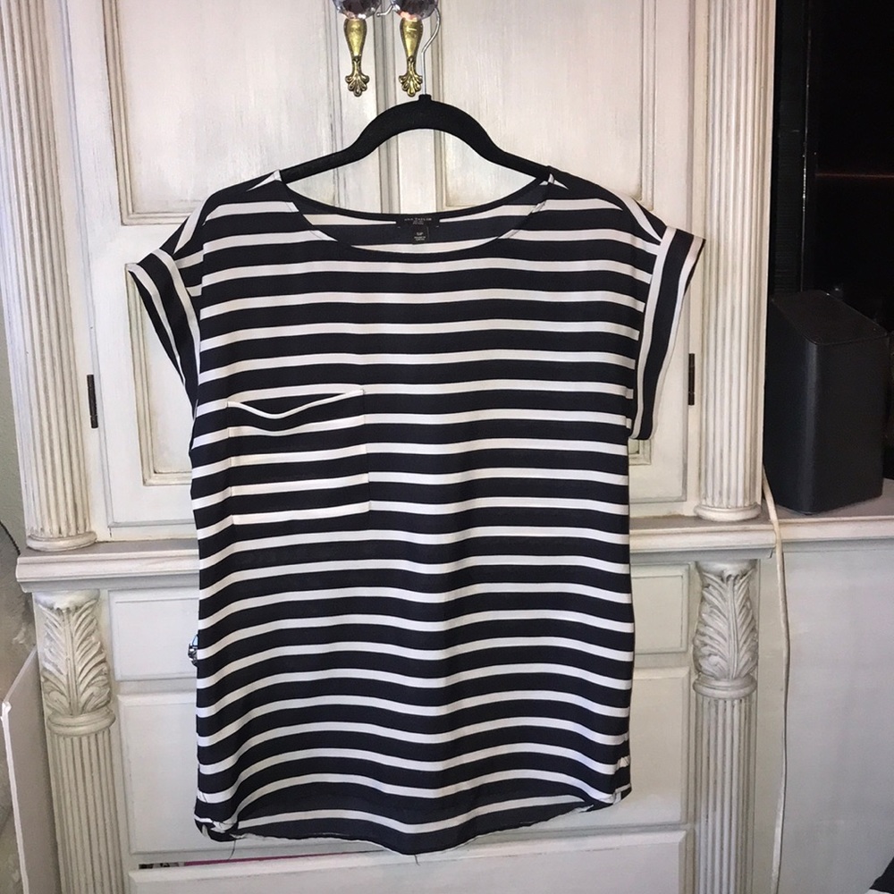 Ann Taylor striped blouse